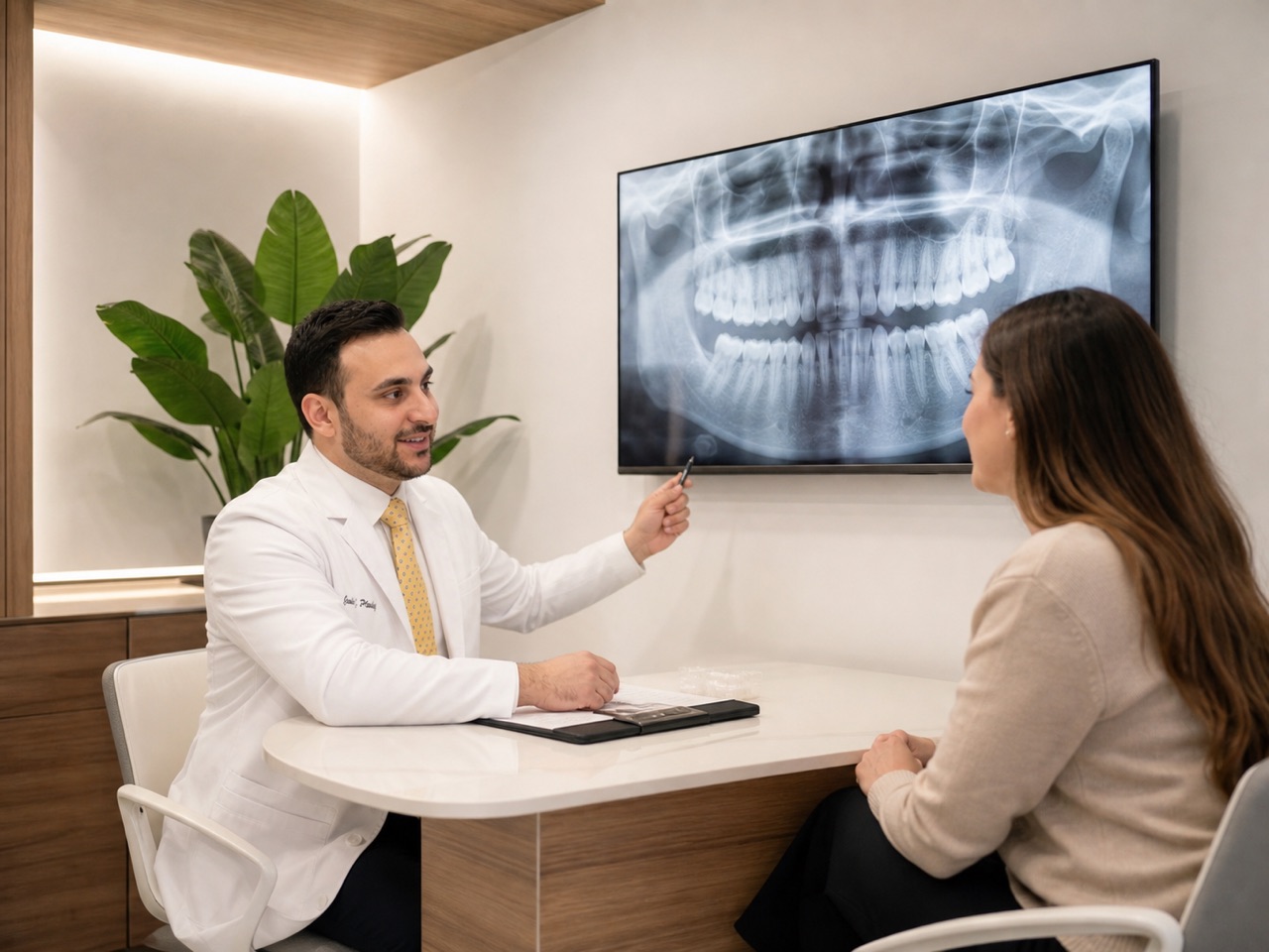 Oral health treatment planning consultation